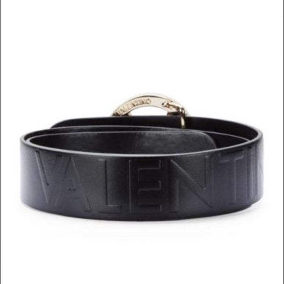 Brand NEW Xtra-Small Black Valentino Belt gold hardware - Picture 4 of 5